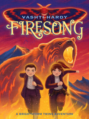 cover image of Firesong (Brightstorm Twins)